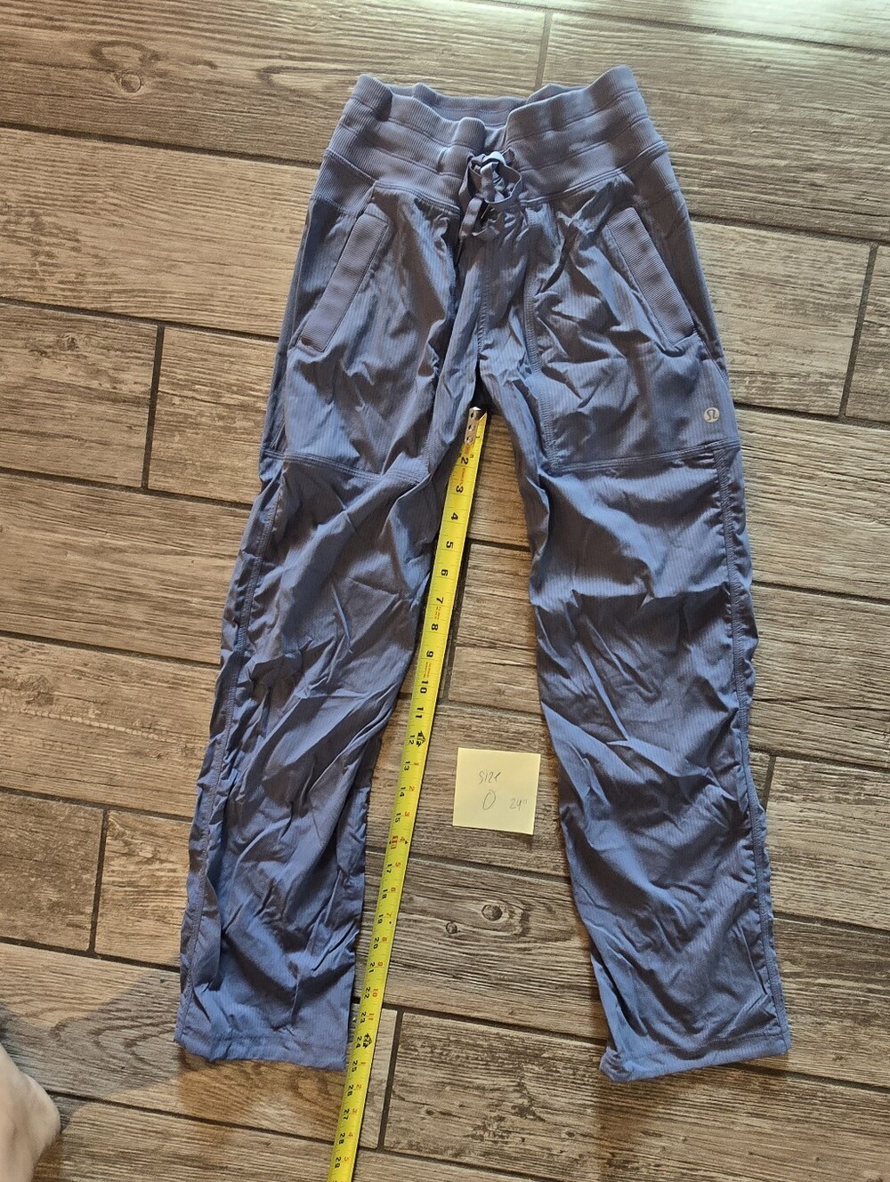 Lululemon Dance Studio Cropped Pants Blue 0